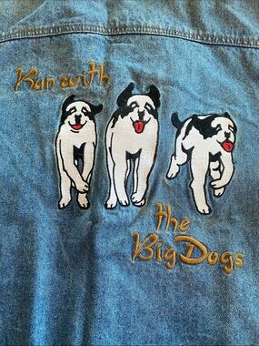 Big Dogs Light Blue Denim Jacket - Classic Truckers Style